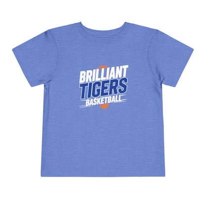 Toddler Tee \ Brilliant Tigers Basketball \ BTBK1