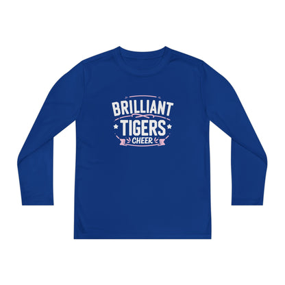Youth Long Sleeve Tee \ Brilliant Tigers Cheer \ BTC2