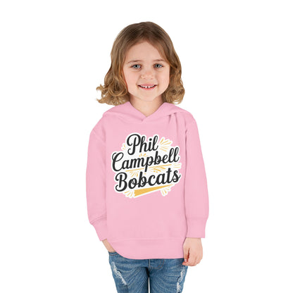 Toddler Hoodie Sweatshirt \ Phil Campbell Bobcats \ PCBG2