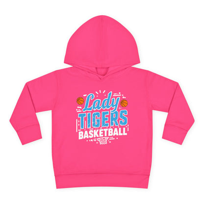 Toddler Hoodie Sweatshirt \ Brilliant Tigers Basketball \ BTBKG1