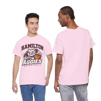 Adult Tee \ Hamilton Aggies Basketball \ HABK1