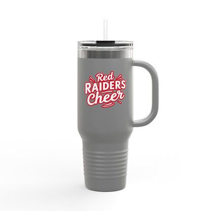 40oz Insulated Tumbler \ Marion County Red Raiders Cheer \ MCC1