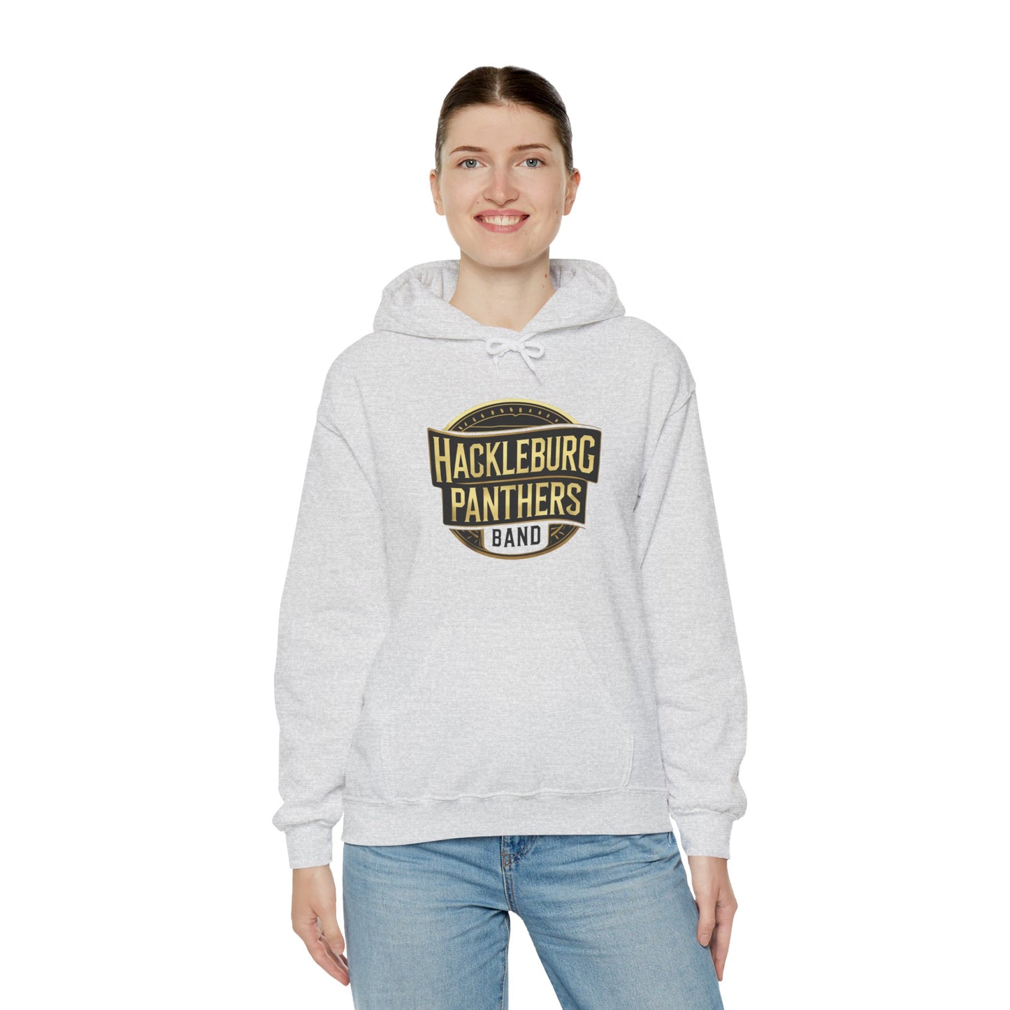 Adult Hoodie Sweatshirt \ Hackleburg Panthers Band \ HPB2