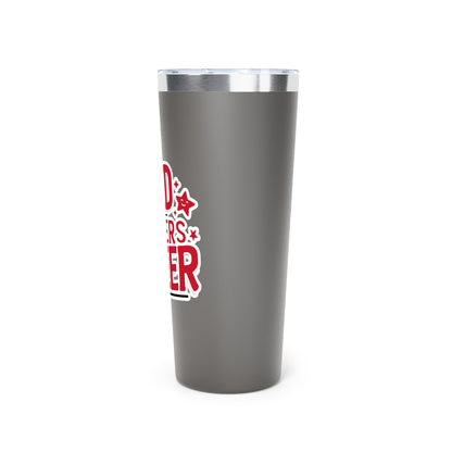 22oz Copper Insulated Tumbler \ Marion County Red Raiders Cheer \ MCC2