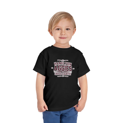 Toddler Tee \ Hamilton Aggies Cross-Country \ HCC1