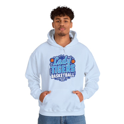 Adult Hoodie Sweatshirt \ Brilliant Tigers Basketball \ BTBKG1