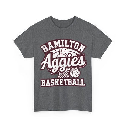 Adult Tee \ Hamilton Aggies Basketball \ HABBG1