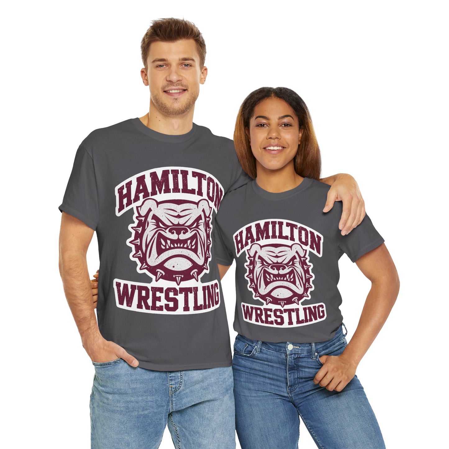 Adult Tee \ Hamilton Aggies Wrestling \ HAW2