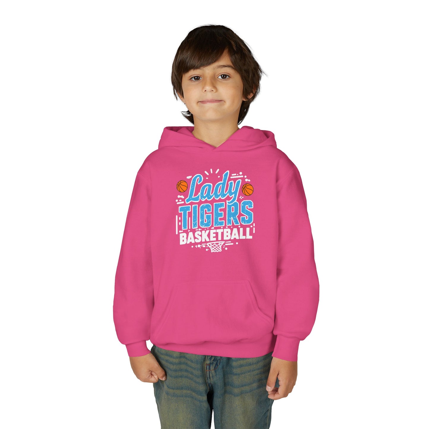 Youth Hoodie Sweatshirt \ Brilliant Tigers Basketball \ BTBKG1