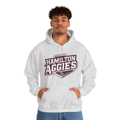 Adult Hoodie Sweatshirt \ Hamilton Aggies \ HA1