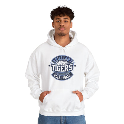Adult Hoodie Sweatshirt \ Brilliant Tigers Volleyball \ BTV1