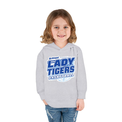 Toddler Hoodie Sweatshirt \ Brilliant Tigers Basketball \ BTBKG2