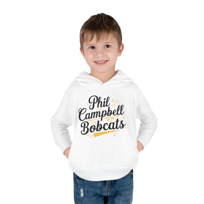 Toddler Hoodie Sweatshirt \ Phil Campbell Bobcats \ PCBG2