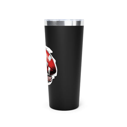 22oz Copper Insulated Tumbler \ Marion County Red Raiders Football \ MCF1