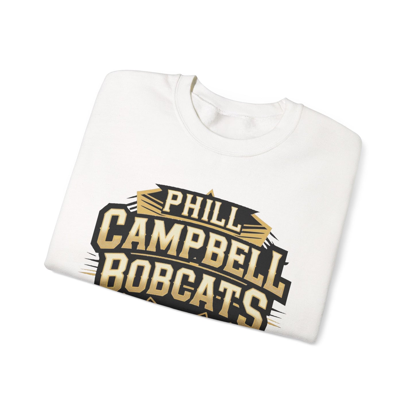 Adult Crewneck Sweatshirt \ Phill Campbell Bobcats \ PCB1