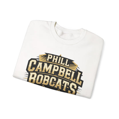 Adult Crewneck Sweatshirt \ Phill Campbell Bobcats \ PCB1