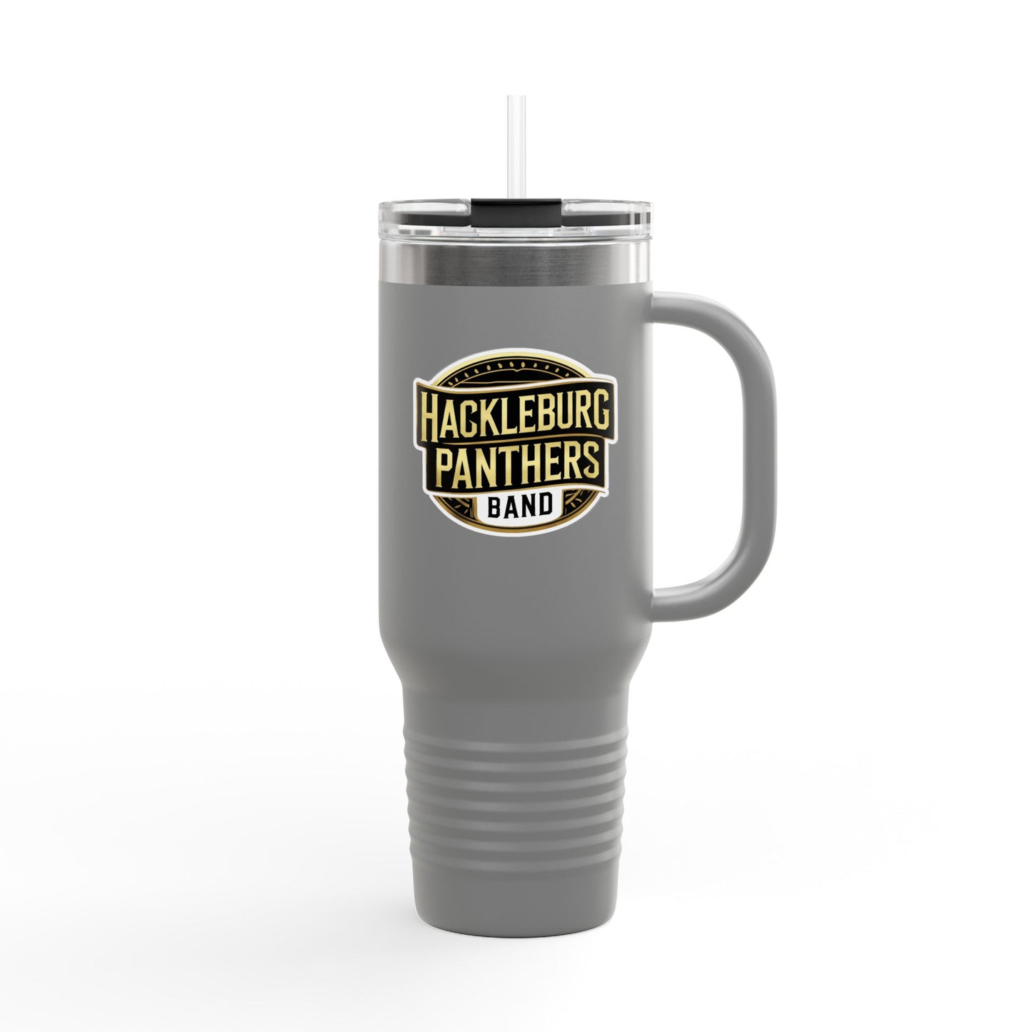 40oz Insulated Tumbler \ Hackleburg Panthers Band \ HPB2
