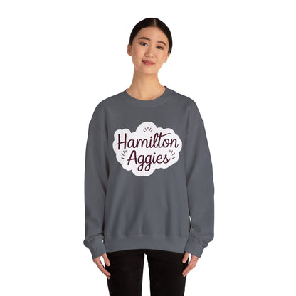 Adult Crewneck Sweatshirt \ Hamilton Aggies \ HAG1