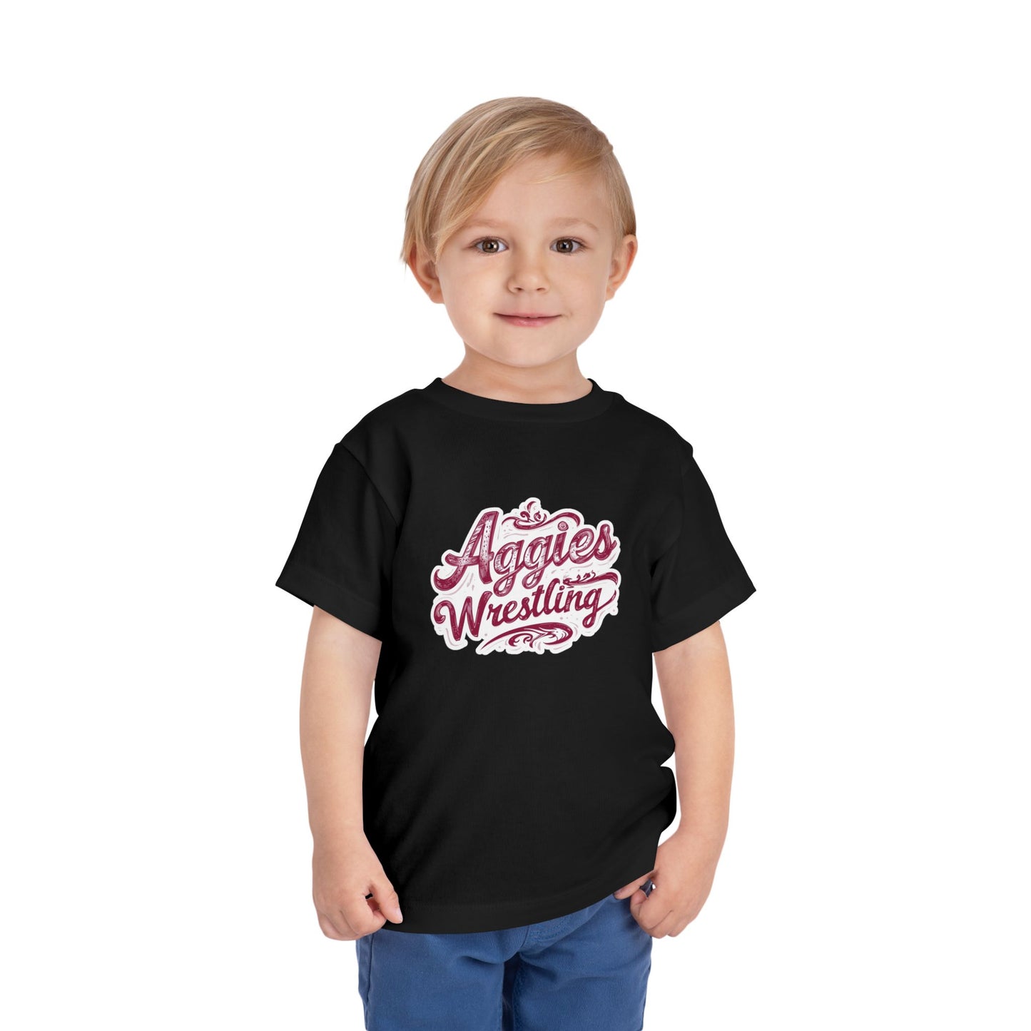 Toddler Tee \ Hamilton Aggies Wrestling \ HAWG2