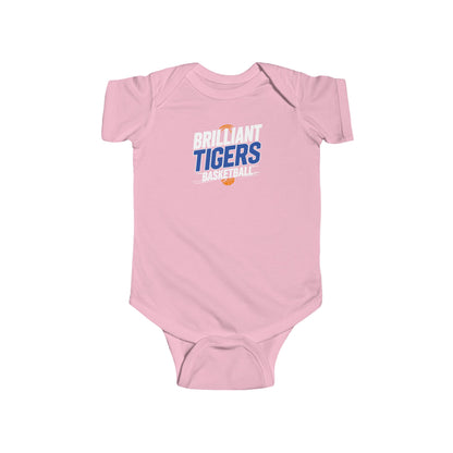Short Sleeve Baby Bodysuit \ Brilliant Tigers Basketball \ BTBK1