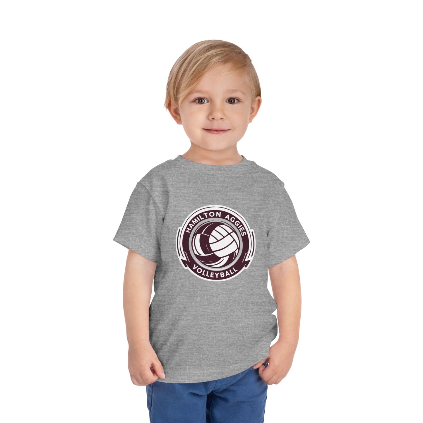 Toddler Tee \ Hamilton Aggies Volleyball \ HAV1