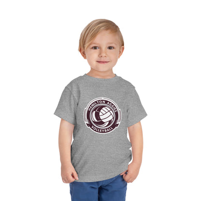 Toddler Tee \ Hamilton Aggies Volleyball \ HAV1