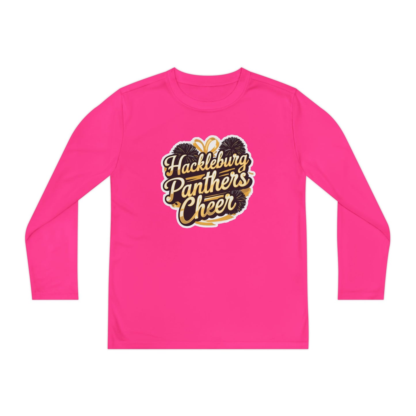 Youth Long Sleeve Tee \ Hackleburg Panthers Cheer \ HPC2