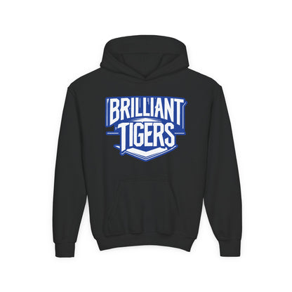 Youth Hooded Sweatshirt \ Brilliant Tigers \ BT2