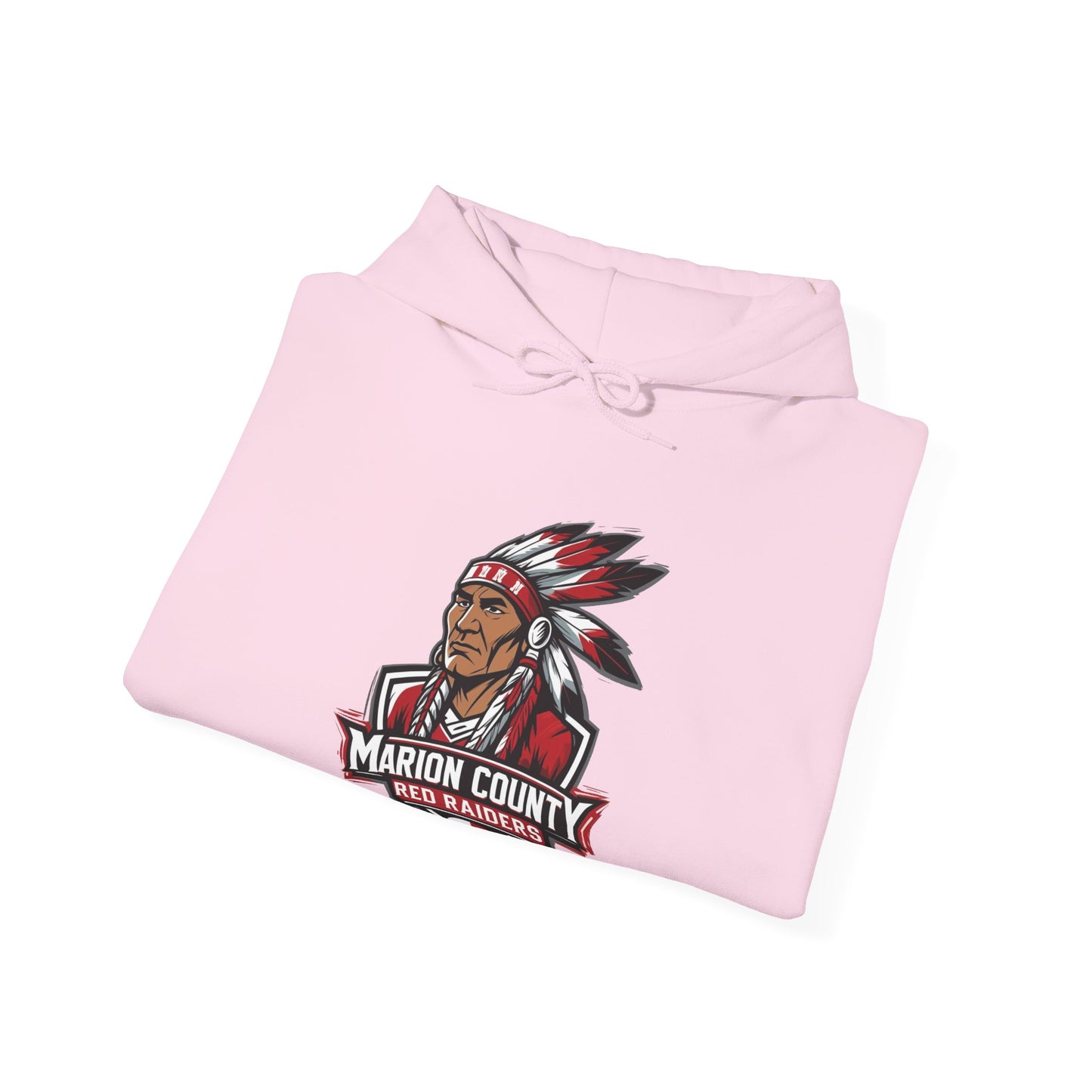 Adult Hooded Sweatshirt \ Marion County Red Raiders \ MC2