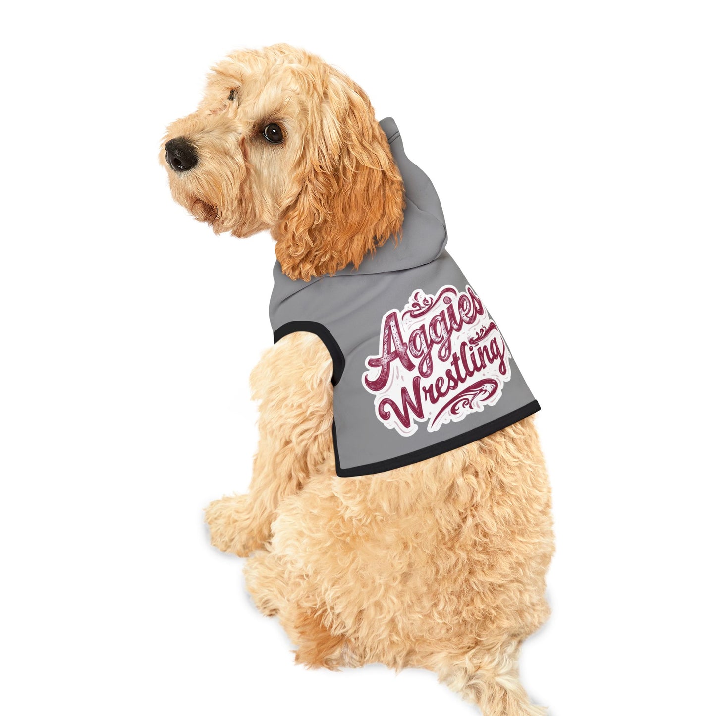 Pet Hoodie \ Hamilton Aggies Wrestling \ HAWG2