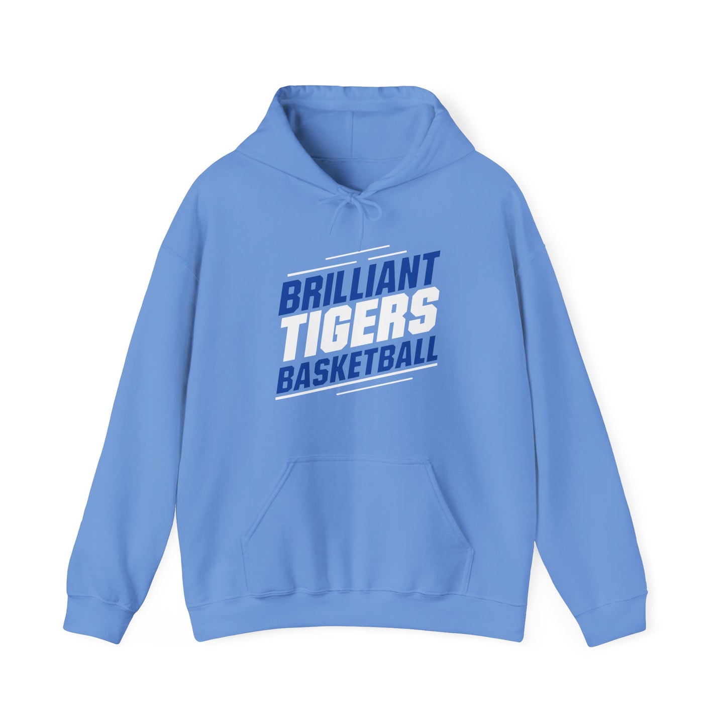 Adult Hoodie Sweatshirt \ Brilliant Tigers Basketball \ BTBK2