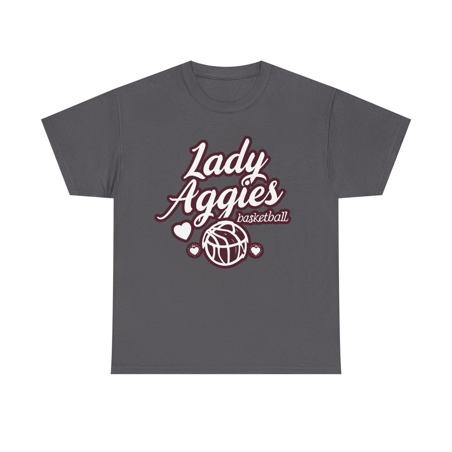 Adult Tee \ Hamilton Aggies Basketball \ HABBG2