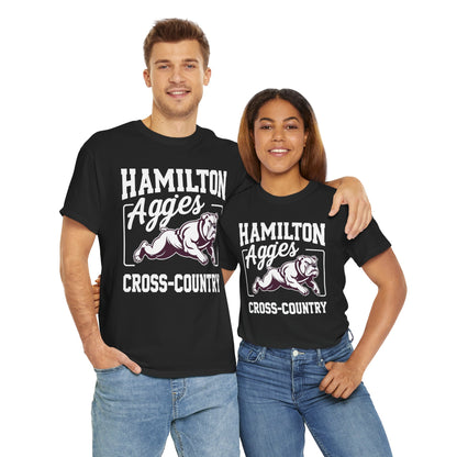 Adult Tee \ Hamilton Aggies Cross-Country \ HCC2
