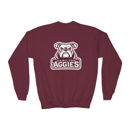 Youth Crewneck Sweatshirt \ Hamilton Aggies \ HA4