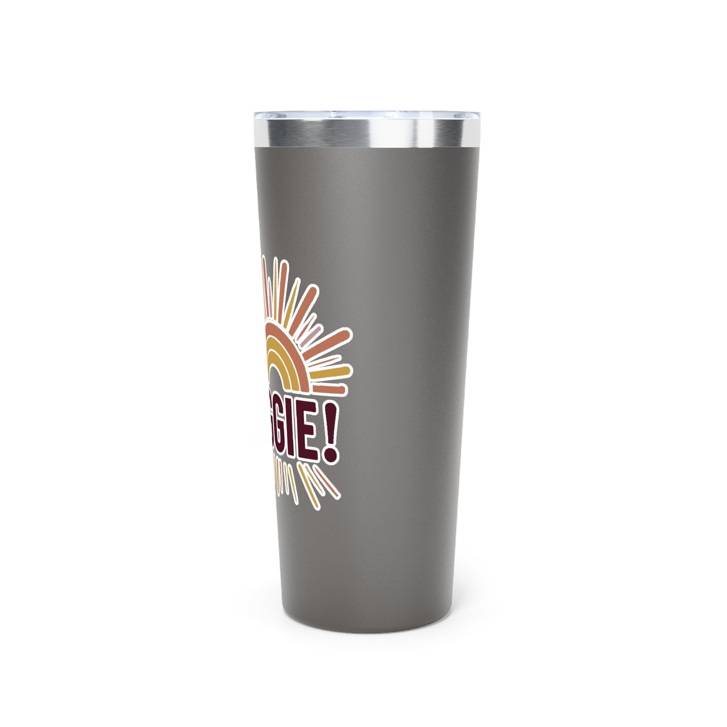 22oz Copper Insulated Tumbler \ It's a Great Day to be an Aggie! \ GDA1