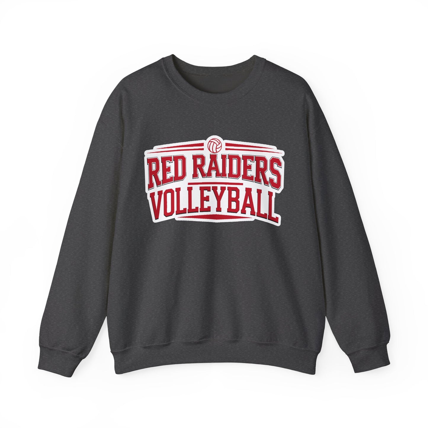 Adult Crewneck Sweatshirt \ Marion County Red Raiders Volleyball \ MCV2