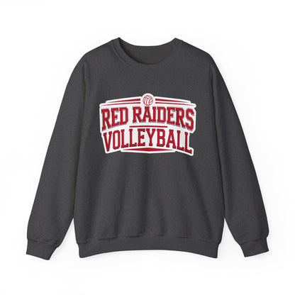 Adult Crewneck Sweatshirt \ Marion County Red Raiders Volleyball \ MCV2