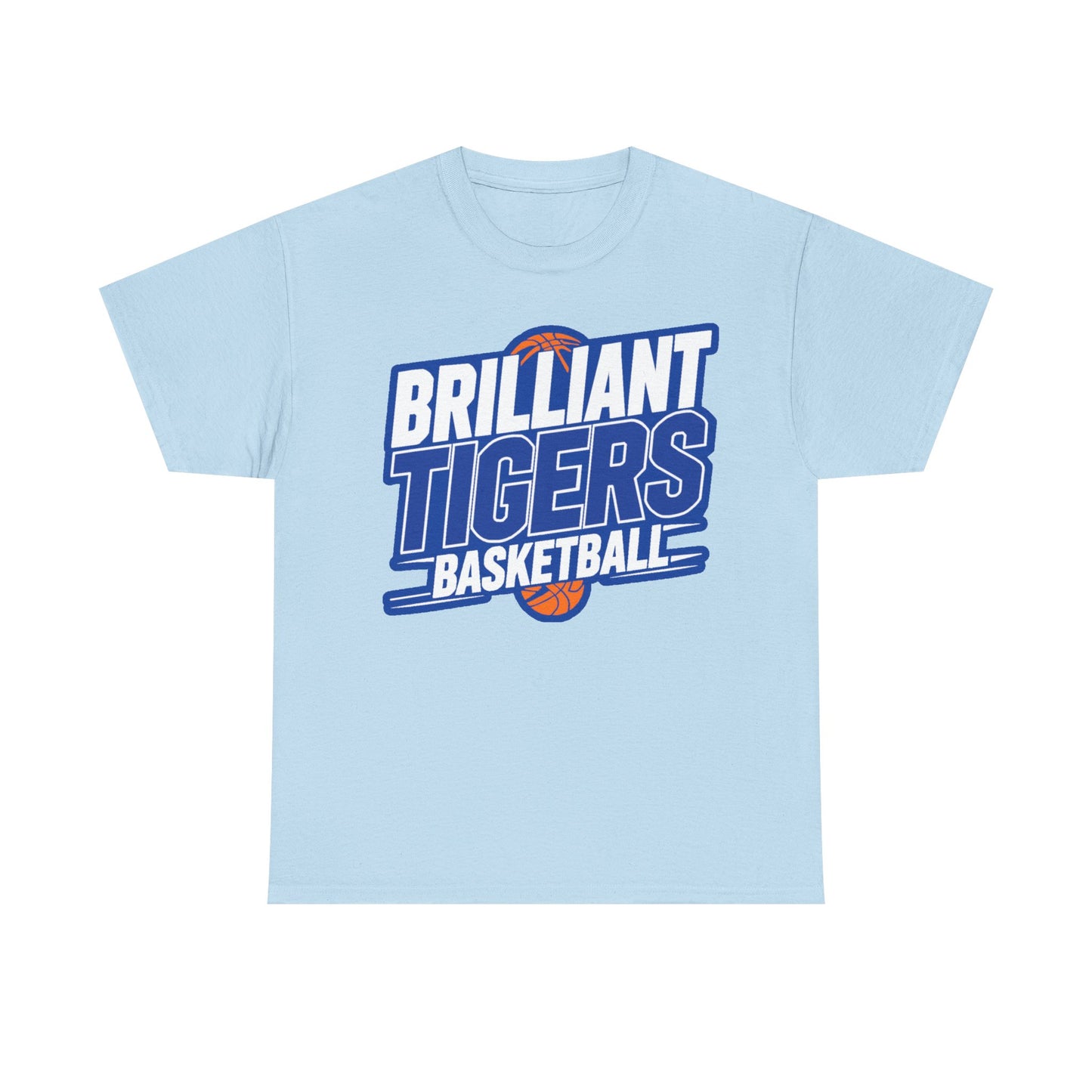 Adult Tee \ Brilliant Tigers Basketball \ BTBK1
