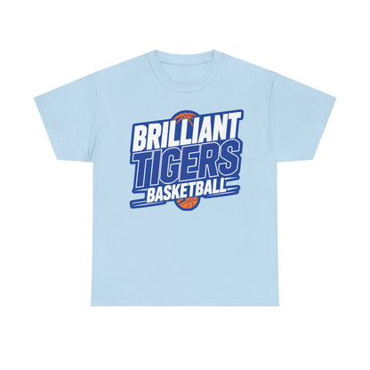 Adult Tee \ Brilliant Tigers Basketball \ BTBK1