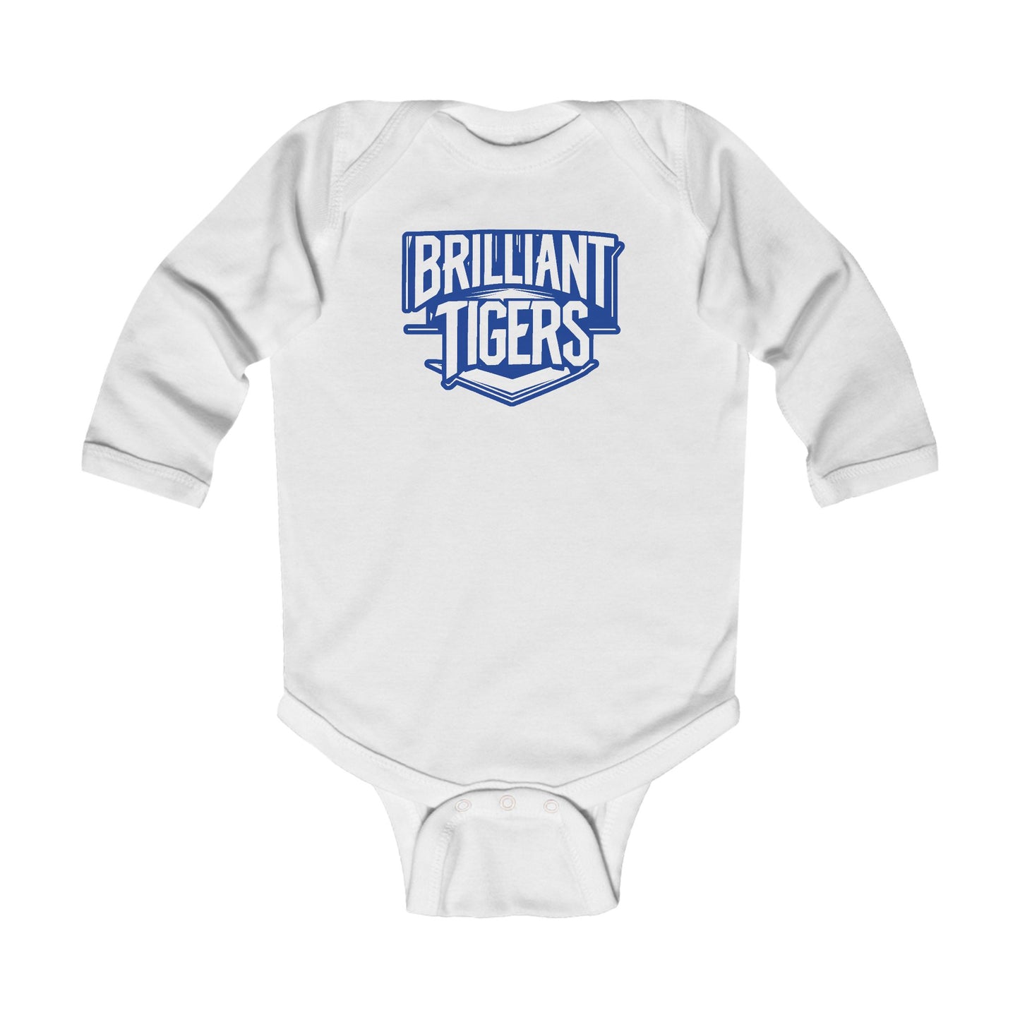 Long Sleeve Baby Bodysuit \ Brilliant Tigers \ BT2