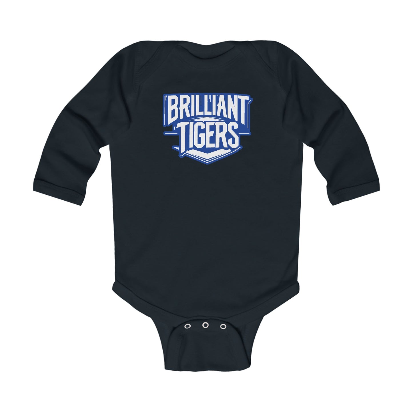 Long Sleeve Baby Bodysuit \ Brilliant Tigers \ BT2