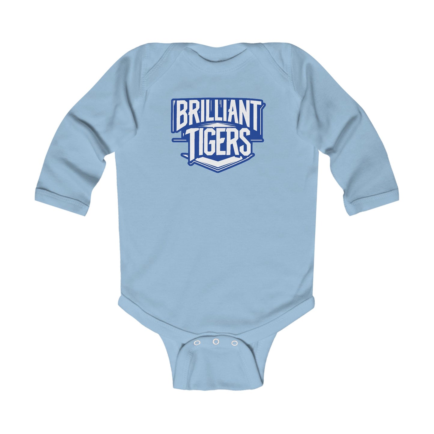 Long Sleeve Baby Bodysuit \ Brilliant Tigers \ BT2