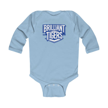 Long Sleeve Baby Bodysuit \ Brilliant Tigers \ BT2