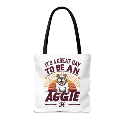 Tote Bag \ It's a Great Day to be an Aggie! \ GDA2