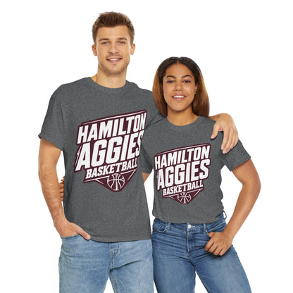 Adult Tee \ Hamilton Aggies Basketball \ HABB2
