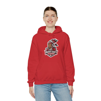 Adult Hooded Sweatshirt \ Marion County Red Raiders \ MC2