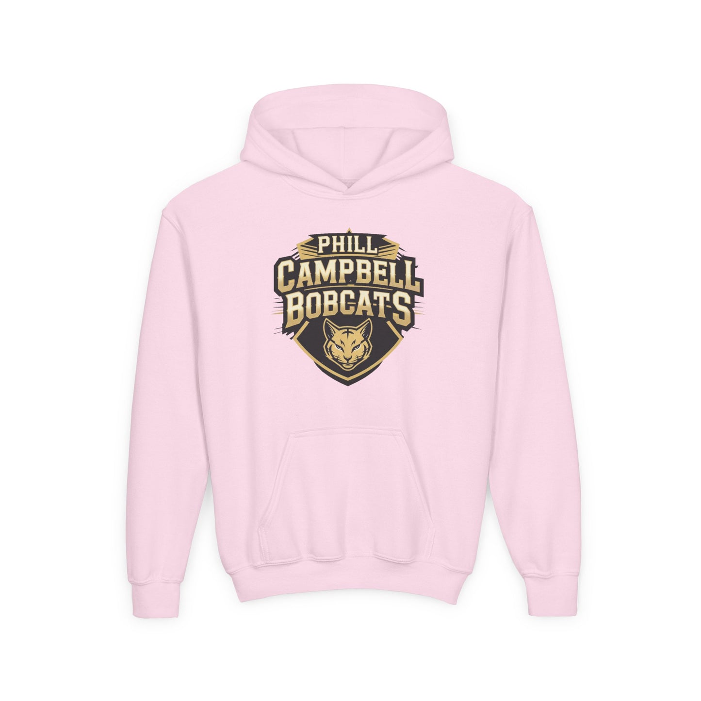 Youth Hoodie Sweatshirt \ Phill Campbell Bobcats \ PCB1
