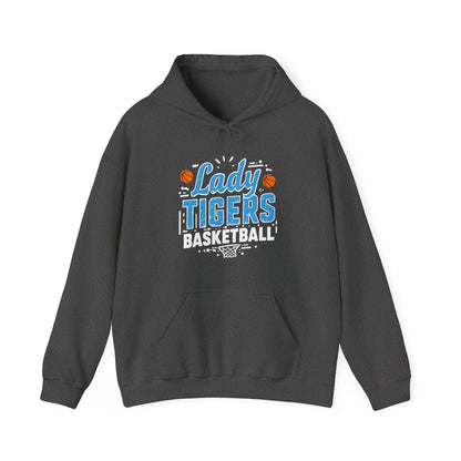 Adult Hoodie Sweatshirt \ Brilliant Tigers Basketball \ BTBKG1