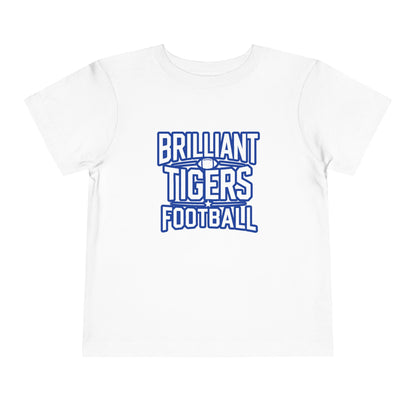 Toddler Tee \ Brilliant Tigers Football \ BTF1