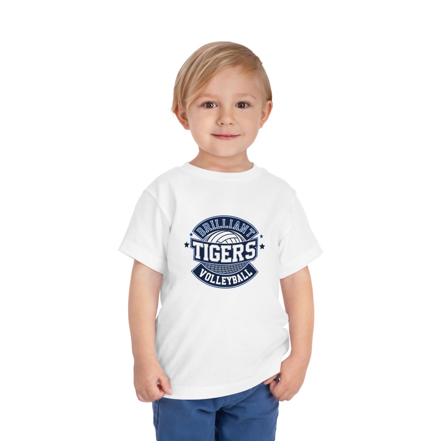 Toddler Tee \ Brilliant Tigers Volleyball \ BTV1